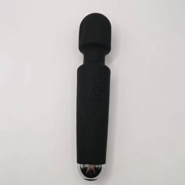 （女用器具）悦欣潮斜纹震动棒 黑色  